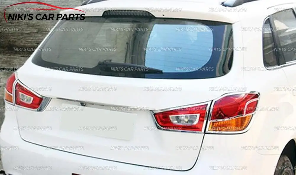 Брови на задние фары для Mitsubishi ASX/Outlander Sport 2013 2017 ABS пластик 1 комплект/2 шт. молдинг