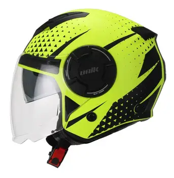 

UNIK C-11 GOLDEN JET helmet with goggle SOLAR and screen