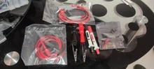 JXSINONE-Kit de cables de prueba, accesorio de sonda de prueba electrónica, pinzas de cocodrilo, conector Banana para probar, sonda reemplazable
