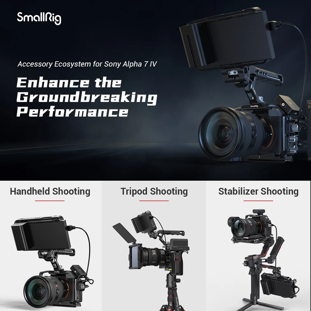 SmallRig 3667B カメラケージ SONY α7Ⅳ α7RV おまけ有 Amazon.com : SmallRig Full Camera Cage for Sony Alpha 7R V