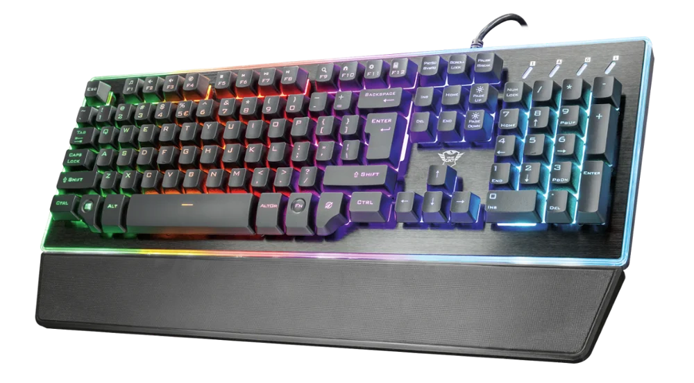 Компьютерная игровая гибридная клавиатура TRUST 860 THURA