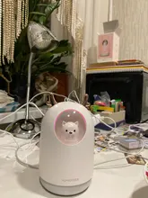 Led-Lamp Air-Humidifier Nano-Spray Ultrasonic Romantic-Colors Cool-Mist-Aroma 300ml Adorable