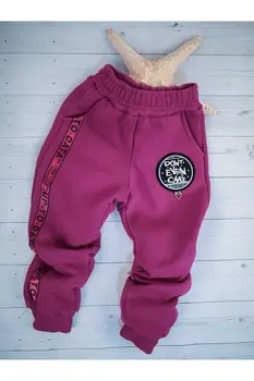 

Purple Winter Girls Boy Sweatpants
