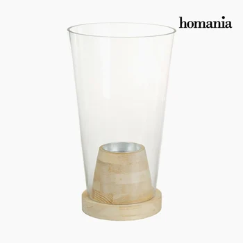 

Vase Glass Wood - Pure Crystal Deco Collection by Homania