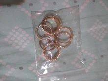 Tocona 8 unids/set, Anillos geométricos conjuntos de cristal claro de cadena de oro de piedra anillos de apertura para la joyería de las mujeres accesorios 9012