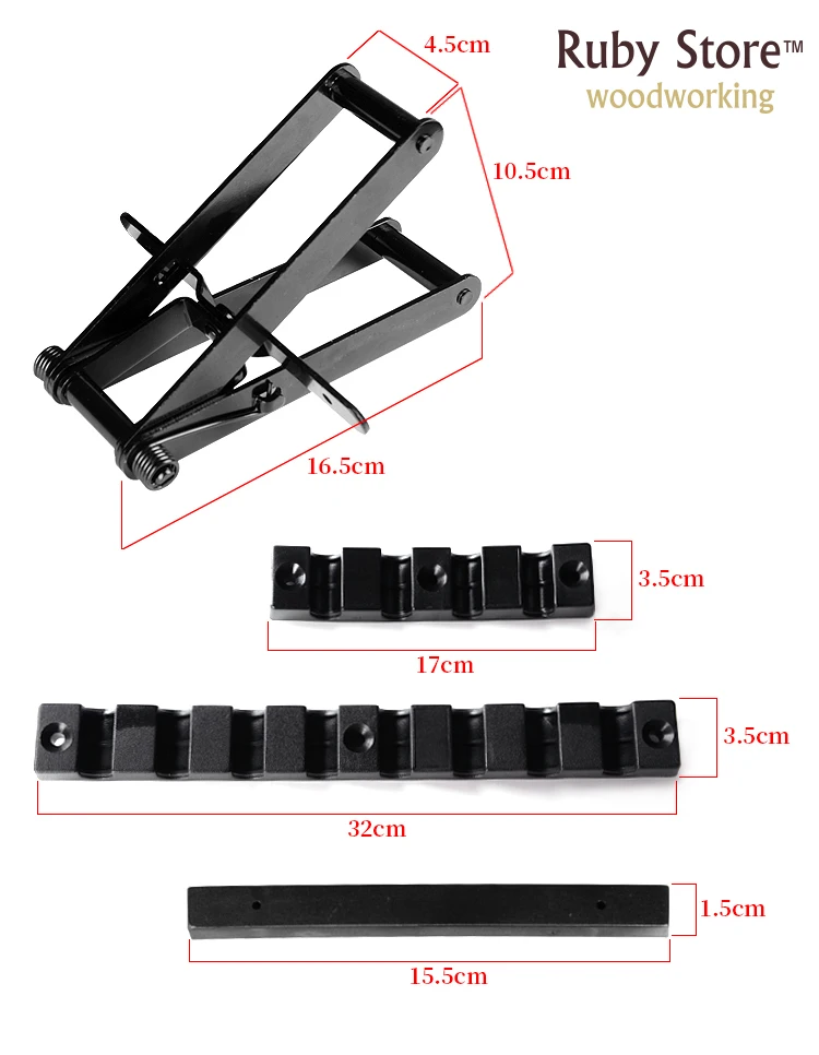 Lot De 4 Pinces à Pression à Quatre Voies Pour Panneaux De Pression