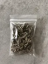 Tornillo de cabeza plana para carpintero, 100 Uds., 2x6mm, 2x7mm, 2x8mm, 2,5x8mm, 2,5x10mm, accesorios de hardware para mobiliario caja de madera