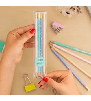 

Pack 4 pencils with message Mr Wonderful