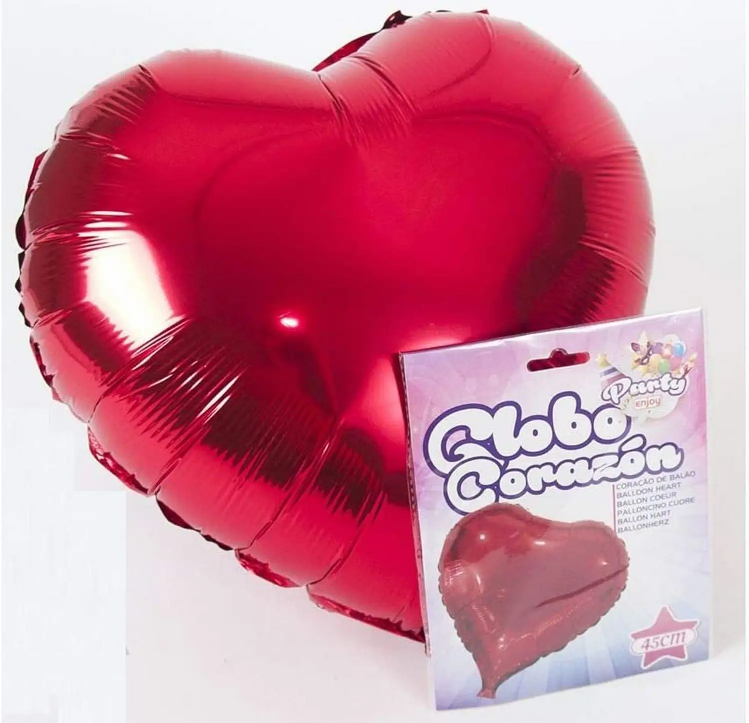 Ballon coeur rose gold 45cm