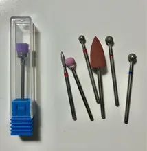 Brocas de silicona para uñas, pulidora rotativa para manicura, accesorios, cortador de cutículas de pie, herramientas