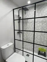 Bathroom Mixer Faucet Shower-Set Wall-Mounted Rotate-Watering-Can Rain Matte Black Tap