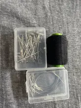 61 unids/set T pines C agujas Peluca de cordón para sosteniendo pelucas de pelo de hacer Peluca de bloqueo de modelos pelo herramientas de bricolaje