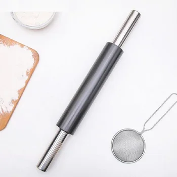 

Metal rolling pin with Teflon coating, working surface 25 cm