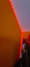 Lámpara de luz de fondo con Bluetooth y WIFI para decoración del dormitorio, controlador Flexible RGB 5050, cadena luminosa, tiras de luz LED