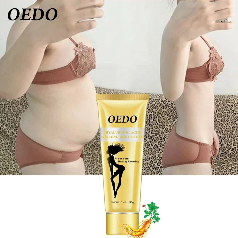 OEDO slimming cream hyaluronic acid ginseng weight loss cream, reduce fat loss, burn fat loss cream, healthy burn cream
