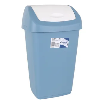 

Rubbish bin Tontarelli Aurora 9 L Blue White