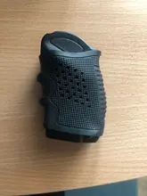 Cubierta de guante de goma para pistola táctica, antideslizante, funda para pistola Glock, accesorios de caza