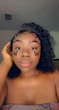Rizado Bob peluca del pelo humano del frente del cordón pelucas con minimechones brasileño Remy pelo humano Pelo Corto Pre arrancado peluca para las mujeres negras de la onda profunda de la peluca