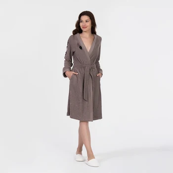 

Leaves Women Bathrobe