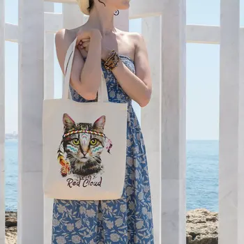 

Angemiel Bag Red Cloud Entel Cute Cat Tote Bag