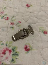 Toggle Hasp Latch Cabinet-Boxes Hardware Spring-Loaded Sliding-Door Mild-Steel Window