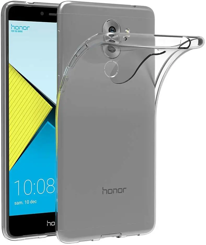 Прозрачный чехол-подставка для Honor 6X