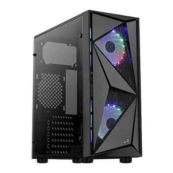 

Micro ATX / Mini ITX / ATX Midtower Case Aerocool Glider Cosmo RGB USB 3.2 Black