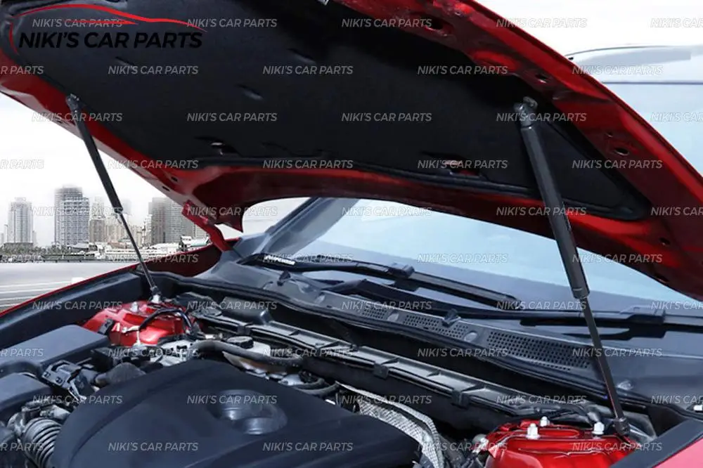 Стойки амортизатора капота для Mazda 3- нержавеющая сталь 1 комплект/2 шт. литье украшение автомобиля Стайлинг внешний
