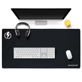 

EXCO Black Gaming Mouse Pad Large Mousepad XXL Gamer Computer Desk Pad 31.5*15.7" Big Mouse Mat Laptop Keyboard Carpet Desk Mat
