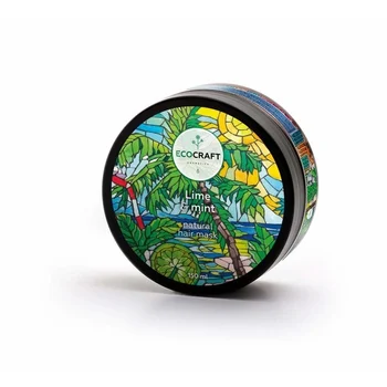 

Ecocraft mask for strengthening and nutrition hair lime and mint