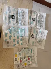 5 unids/lote lavable todos los temporada impermeable bragas pañales reutilizables bebé gasa de algodón infantil pantalones de entrenamiento de pañal para recién nacido pantalón