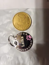 Collar antipérdida para perro, etiquetas de identificación con nombre de perro, regalos para amantes de los perros, etiquetas para el cuello para perro, etiqueta de mascota grabada