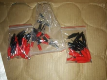 Probe-Meter Alligator-Clip Testing Electrical-Clamp Auto-Battery Crocodile Metal Plastic