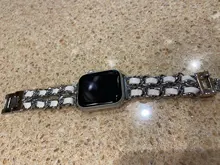 Correa de acero inoxidable bandas para reloj de Apple 6 5 4 3 banda de 38mm 42mm pulsera para iWatch Serie 6 5 2 1 40mm 44mm wirst