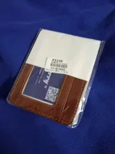 Cartera minimalista delgada de cuero PU, tarjetero pequeño de piel sintética, Tarjetero con ranura múltiple, Color caramelo