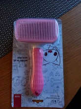 Slicker Brush Removes Grooming Comb Massage-Particles Dog Loose-Hair Self-Cleaning Circulation