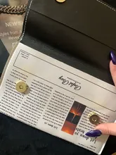 Bolso de hombro con cadena para Mujer, bandolera con personalidad, a la moda, pequeñas bolsas con estilo de periódico cuadrado, venta al por mayor