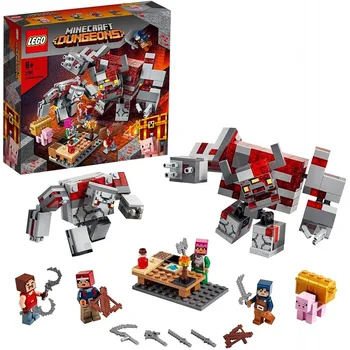 

Minecraft Game the battle for red stone construction Set with Golem and monster figures, 8 + years (Lego is 21163)