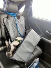 Funda de asiento de nailon 900D impermeable para mascotas, tapete de transporte al aire libre, accesorios de viaje para coche, bolsa para perro