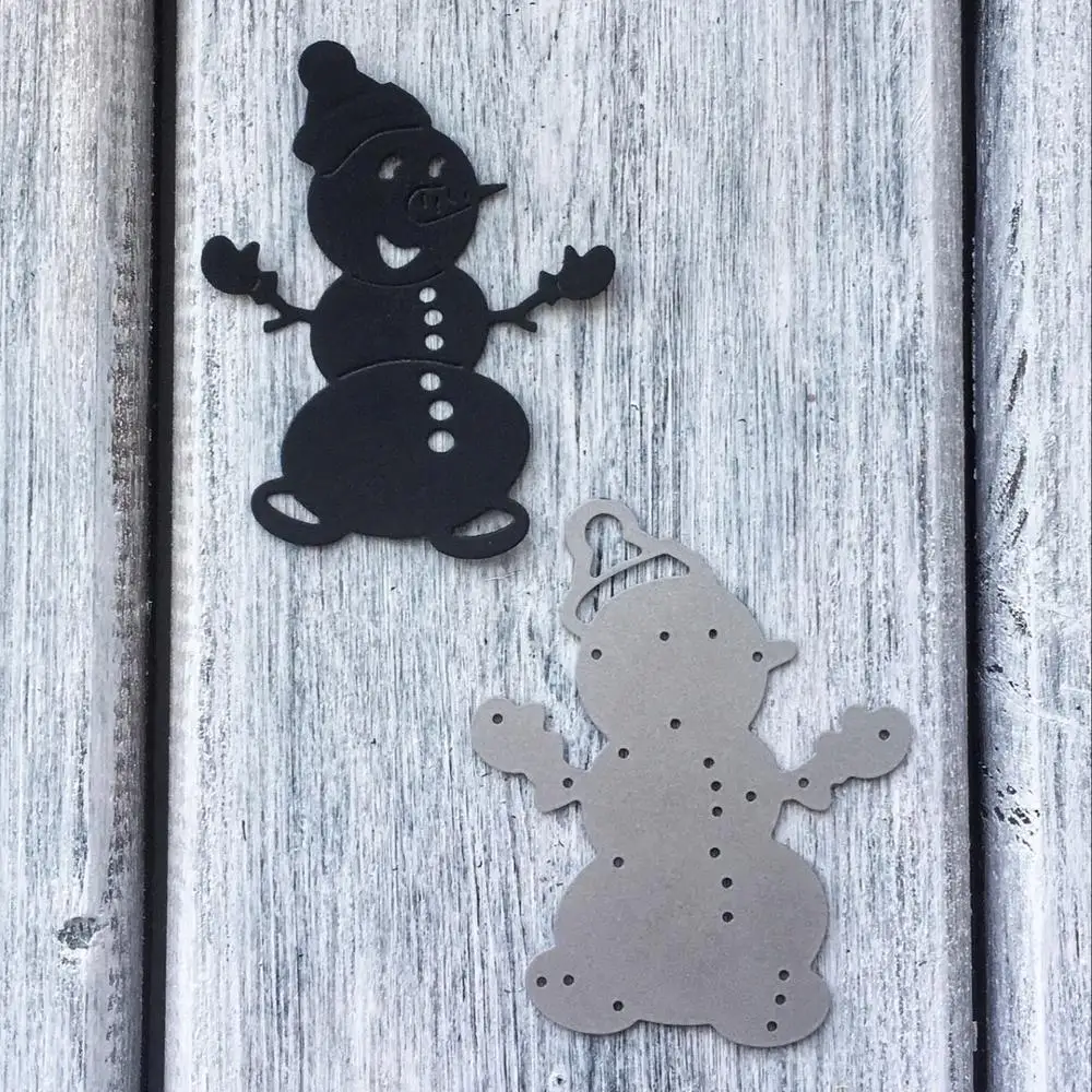 

ArtScrap Snowman Metal Cutting Dies Stencils For Scrapbooking Card Decorative Embossing | Art: 175