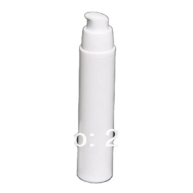 50ml white airless vacuum pump lotion bottle with lid used for Cosmetic Container | Красота и здоровье