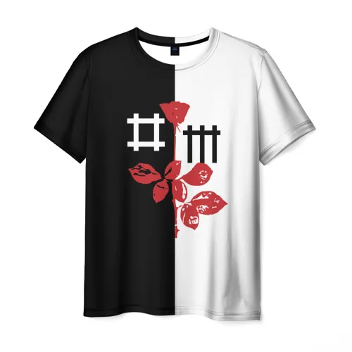 Мужская футболка 3D Depeche Mode|Футболки| |
