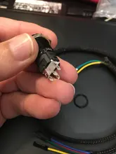 Interruptor de botón de Reinicio de Metal para PC, reinicio LED, 12mm, 16mm, 19mm, 22mm, con Cable de placa base de 60cm, interruptor de alimentación para PC