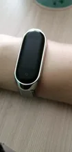 Correa de Metal para Xiaomi Mi Band 4 3 5, repuesto de pulsera de acero inoxidable sin tornillo