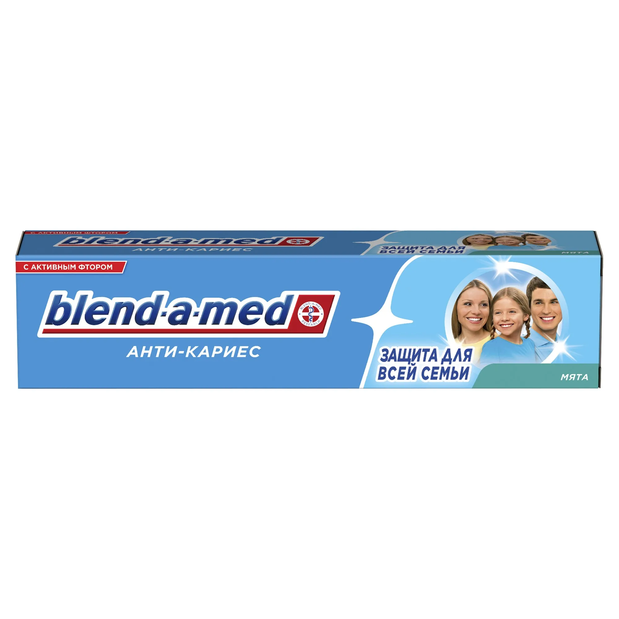 Зубная паста Blend-a-med Анти-кариес Защита для всей семьи, Мята, 50 мл