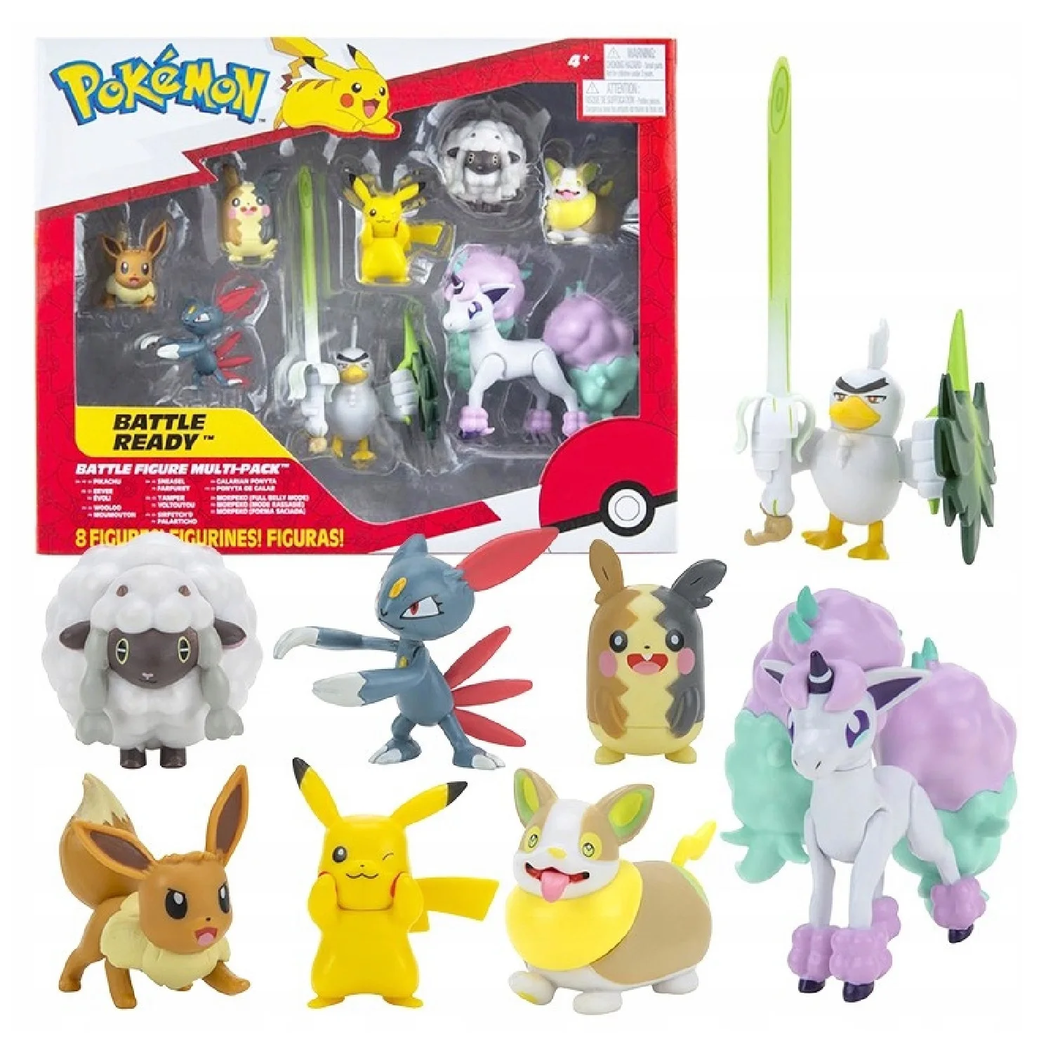 Pokémon Battle Figure Pack Pikachu and Wooloo Pokémon Battle Figure Pack Pikachu and Wooloo
