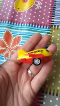 Mini Avión de dibujos animados extraíble para niños, juguetes de fiesta de cumpleaños para niños, coche divertido, modelo educativo