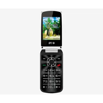 

Spc 2315n epic black senior mobile shell type dual sim 2.8'