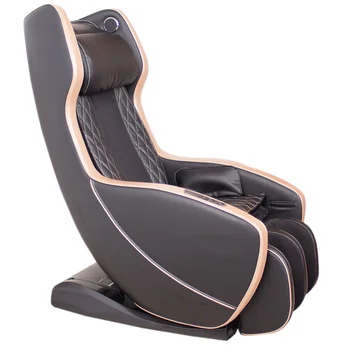 

Massage Chair bend brown-black, 8 modes, for any growth L-shaped carriage, columns, bluetooth, gess-800 brown-black