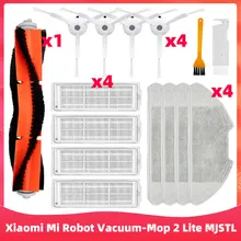 

Replacement For Xiaomi Mi Robot Vacuum-Mop 2 Lite MJSTL Robot Vacuum Cleaner Spare Parts Main Side brush Hepa Filter Mop Cloths